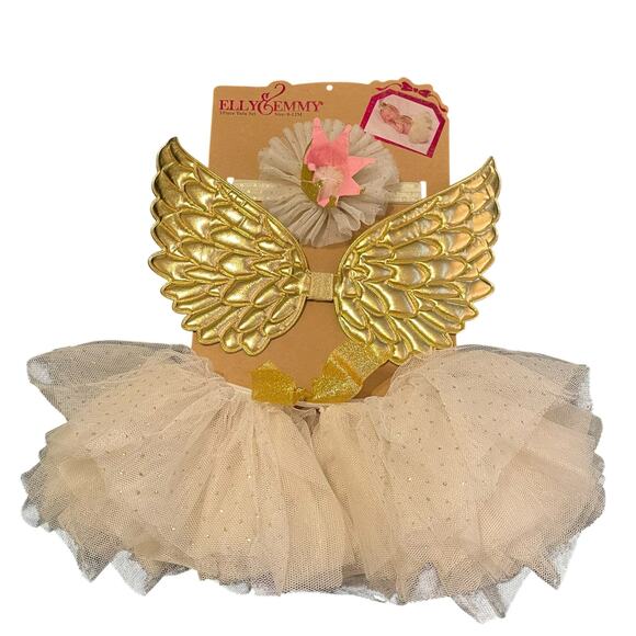 Elly & Emmy Infant Angel Outfit Photoshoot Baby - Picture 1 of 4